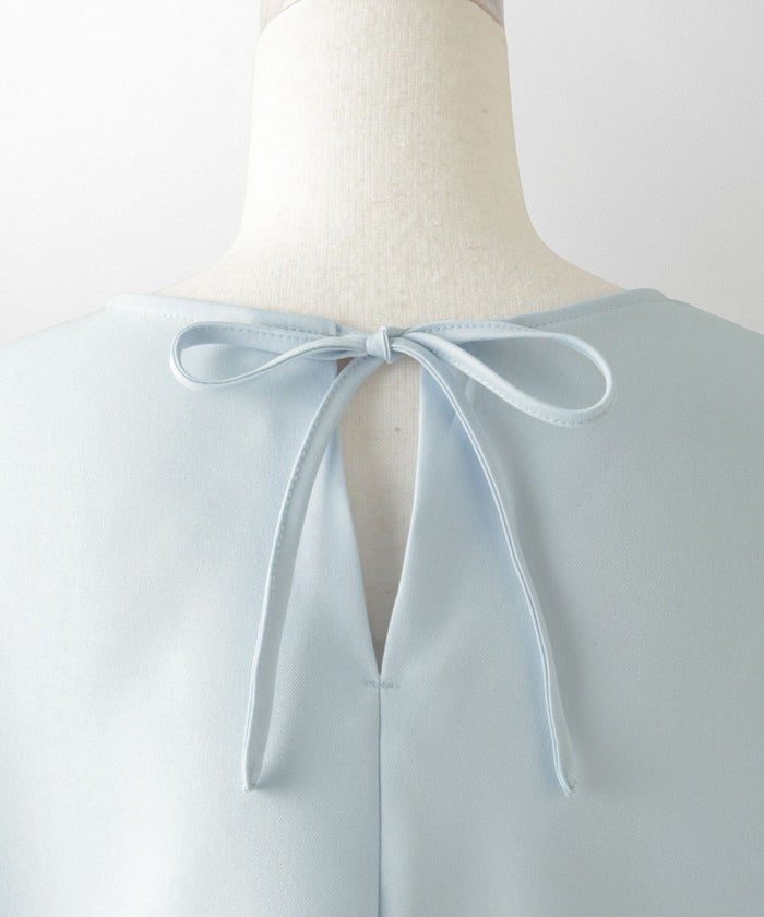 ドルマンスリーブ ブラウス レディース トップス おしゃれ アイボリー サックス ネイビー ブラック M