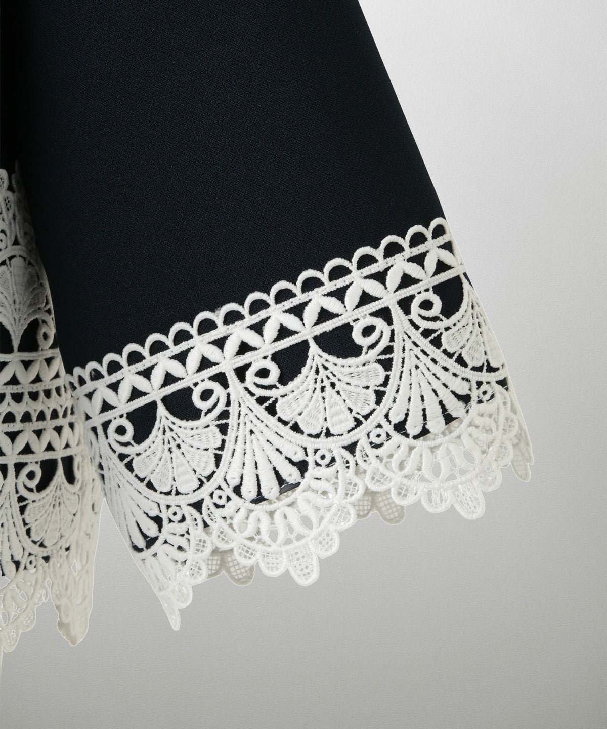 レースコンビ トップス トップス レディース ブラウス オフィス きれいめ かわいい 大人 ホワイト ネイビー ブラック M