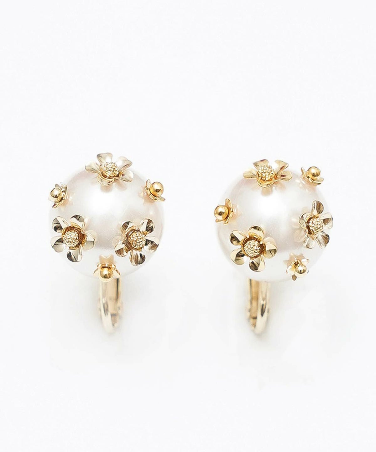 ムーン パール ブロッサム ピアス イヤリング Moon Pearl Blossom Pierce Earring