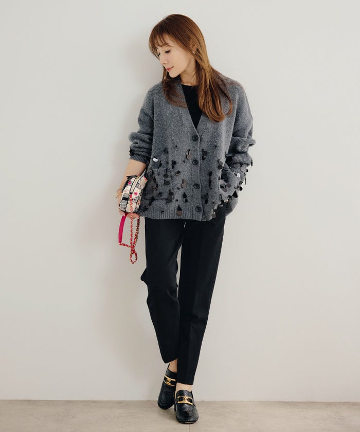 手洗い可 レディース オフィス 大人カジュアル きれいめ 秋冬春 上品 美脚 ジョイントスペース