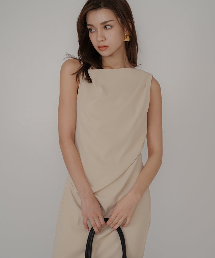 ドレス ロングワンピ 前撮り 乾坤式 参列 二次会 パーティ ディナーラウンジ 女性らしい モテワンピ デートコーデ 大人 ディナー あざと可愛い 肌見せ 韓国風 綺麗め 細見え カジュアル スタイル盛れ KINO THE KEI