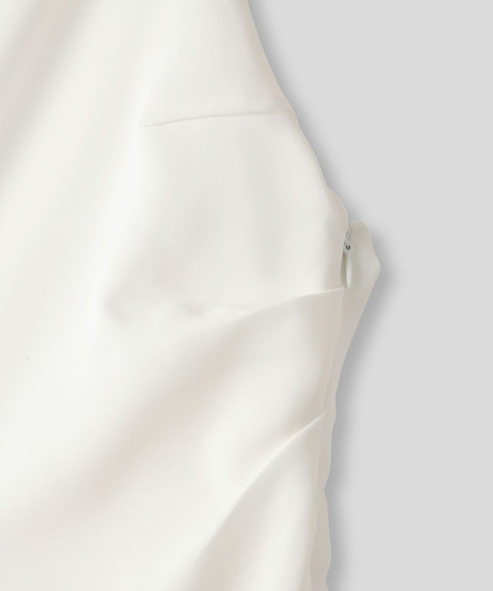 ドレス ドレープワンピ ロングワンピ パックオープン 背中開き 前撮り 乾坤式 参列 二次会 パーティ ディナーラウンジ 女性らしい タイト モテワンピ デートコーデ 大人 ディナー あざと可愛い 肌見せ 韓国風 綺麗め 細見え カジュアル スタイル盛れ KINO THE KEI