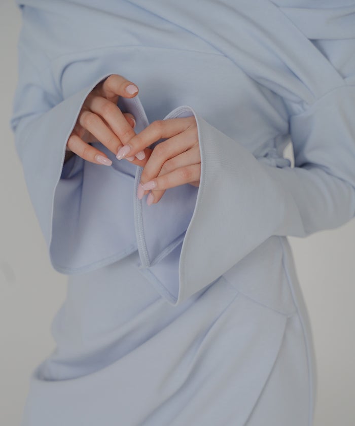 骨スト 短丈トップス オフショル Vネック モテニット ベルスリーブ カットソー デートコーデ ディナー 大人 あざと可愛い タイトトップス 肌見せ 韓国風 綺麗め 細見え カジュアル KINO THE KEI