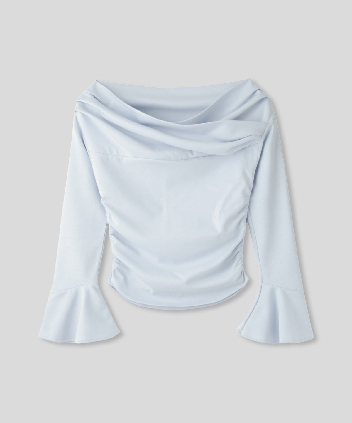 骨スト 短丈トップス オフショル Vネック モテニット ベルスリーブ カットソー デートコーデ ディナー 大人 あざと可愛い タイトトップス 肌見せ 韓国風 綺麗め 細見え カジュアル KINO THE KEI