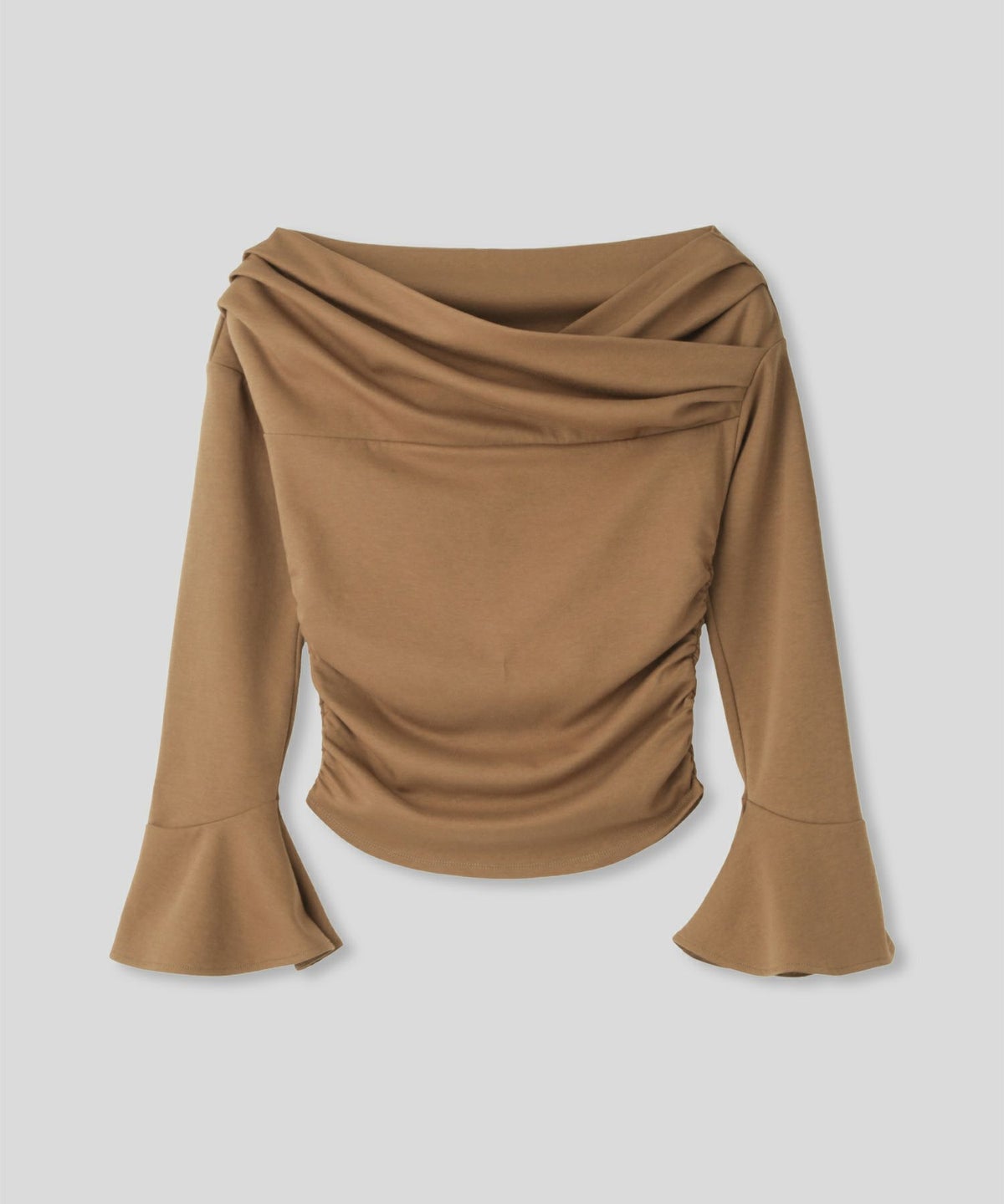 骨スト 短丈トップス オフショル Vネック モテニット ベルスリーブ カットソー デートコーデ ディナー 大人 あざと可愛い タイトトップス 肌見せ 韓国風 綺麗め 細見え カジュアル KINO THE KEI