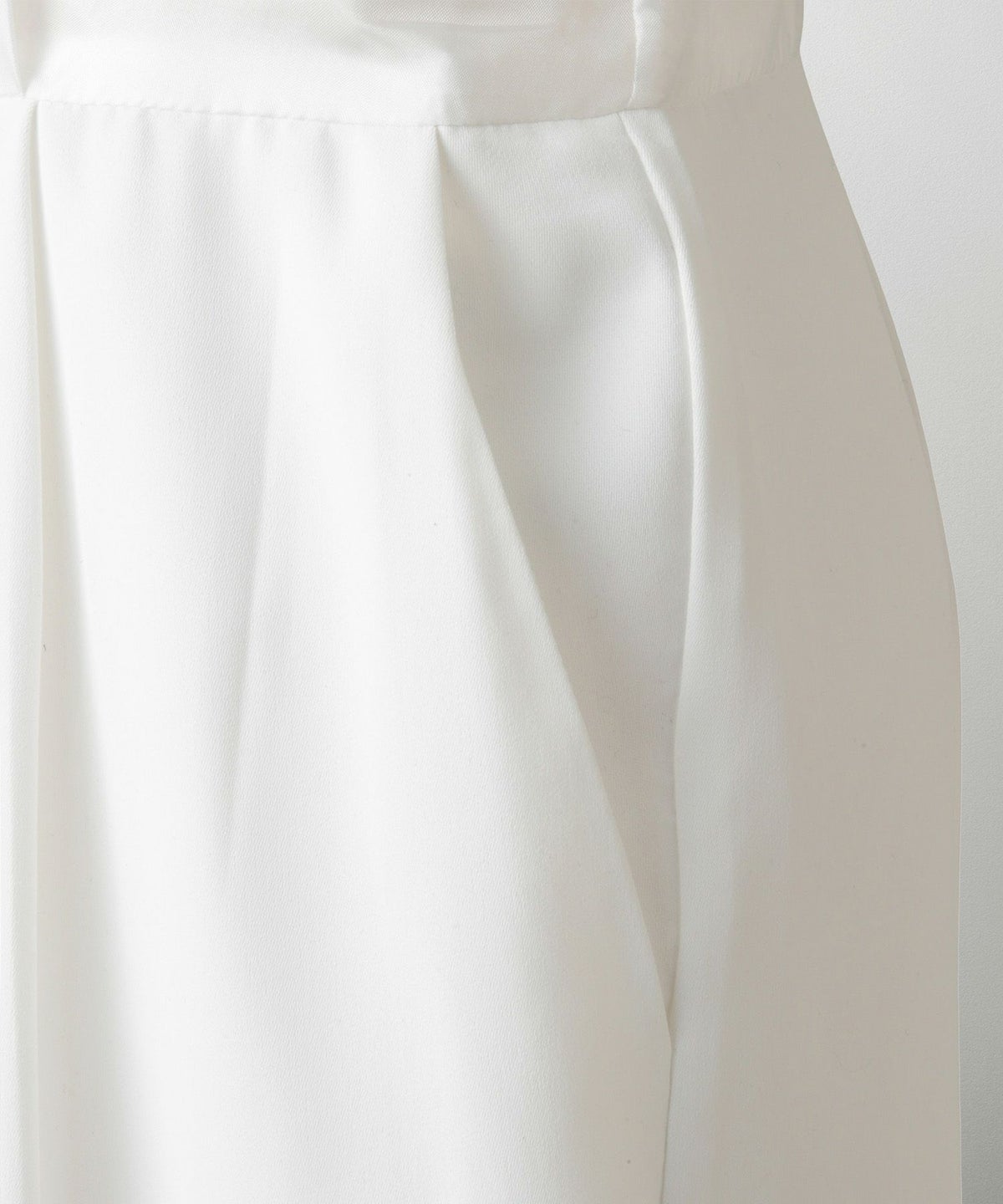 フレアヘム オールインワン レディース ファッション オケージョン ホワイト ブラック M