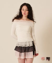 フリル/ レイヤード/ショートパンツ