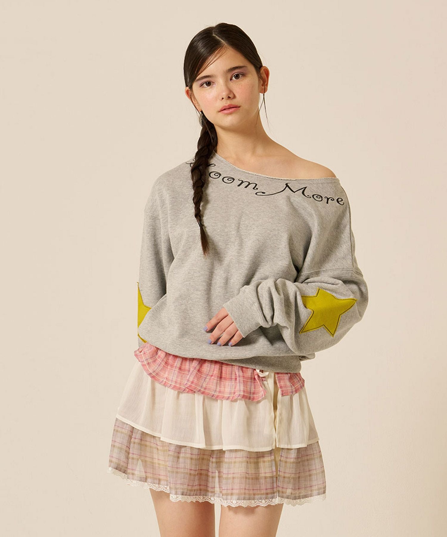 シフォン フリル ラップ レイヤード ショートパンツ TINA：JOJUN 全2色