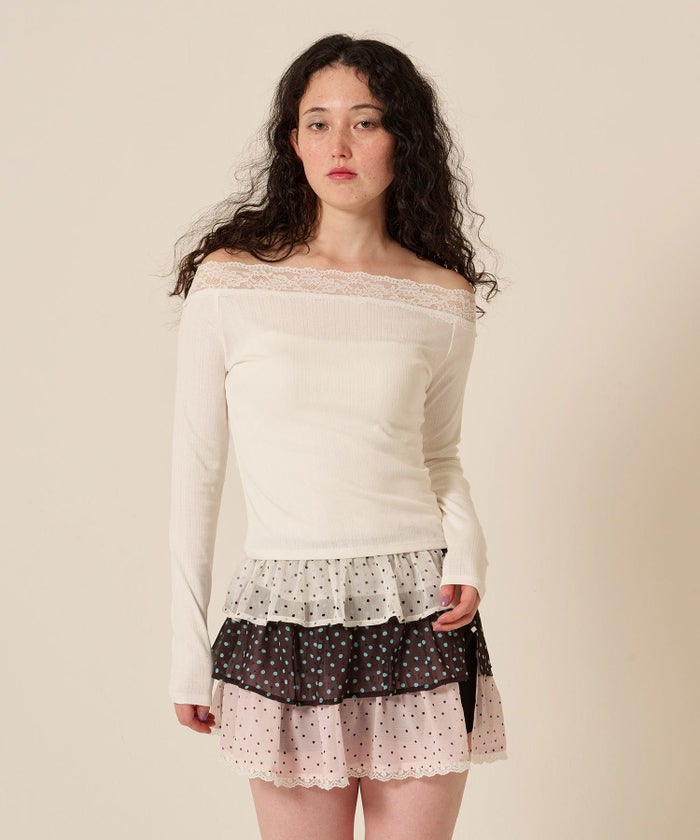 フリル/ レイヤード/ショートパンツ