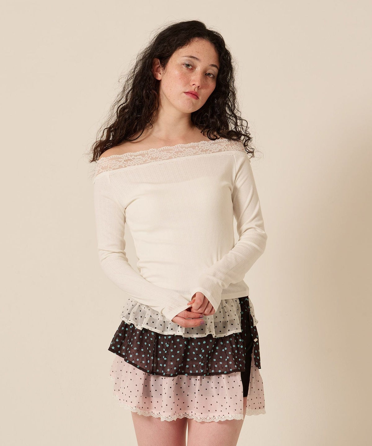 フリル/ レイヤード/ショートパンツ