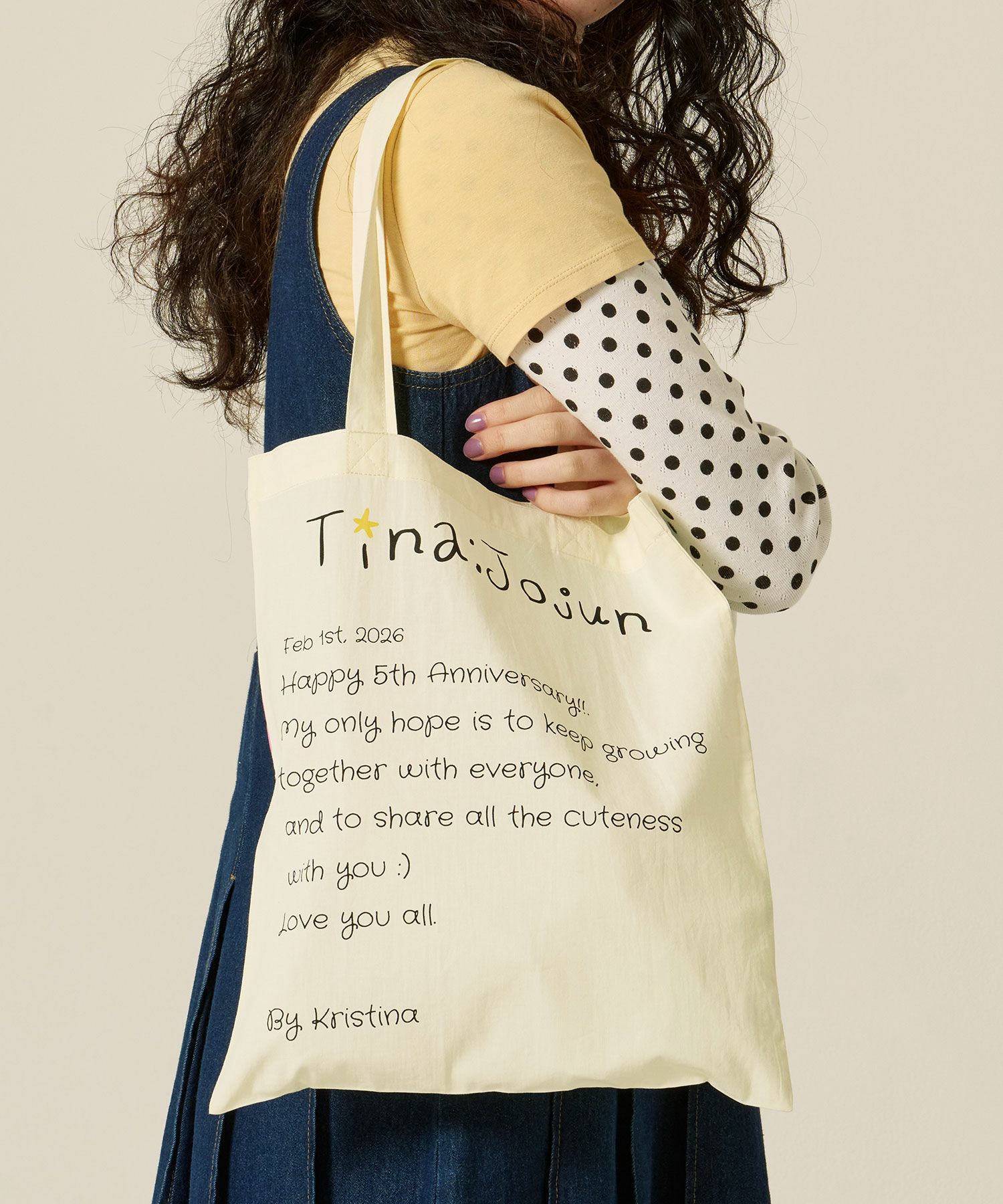 限定ノベルティ トートバッグ TINA：JOJUN 全2色｜tnj912-1225【1