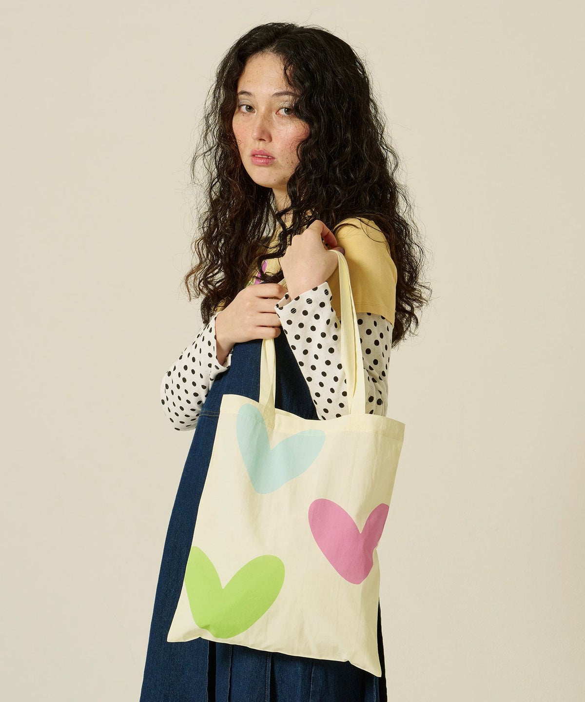 トートバッグ/ノベルティ/ハート