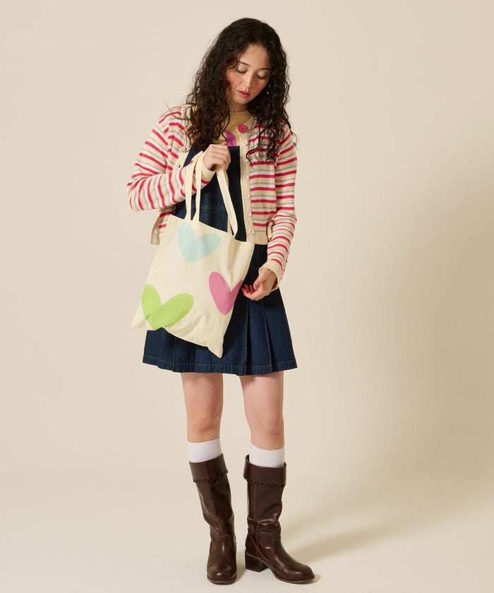 トートバッグ/ノベルティ/ハート