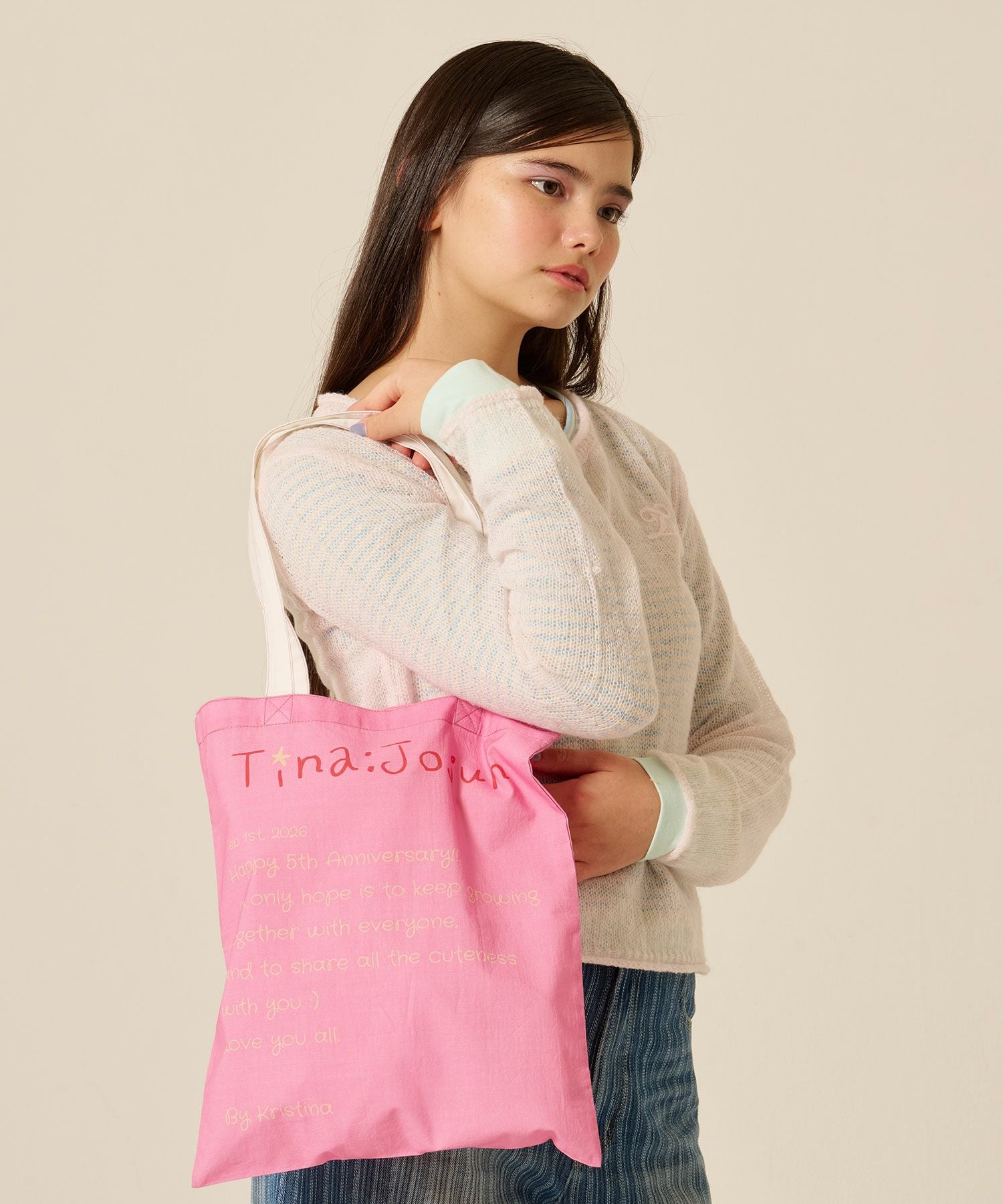 限定ノベルティ トートバッグ TINA：JOJUN 全2色｜tnj912-1225【1