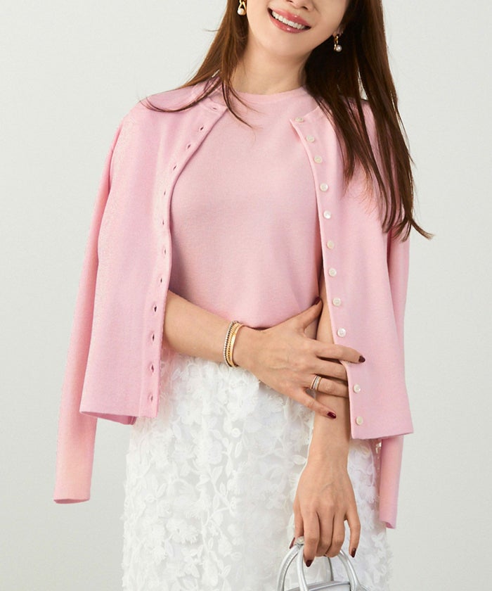 洗濯機可 マシンウォッシャブル 大人可愛い 上品 きれいめ オフィス 大人カジュアル フェミニン ジョイントスペース