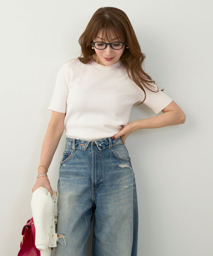 洗濯機可 マシンウォッシャブル 大人可愛い 上品 きれいめ オフィス 大人カジュアル フェミニン ジョイントスペース