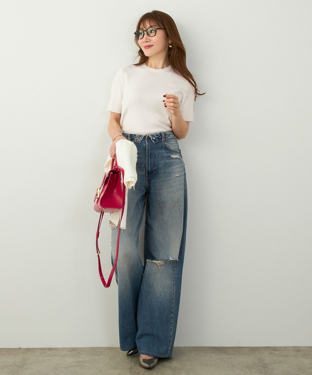 洗濯機可 マシンウォッシャブル 大人可愛い 上品 きれいめ オフィス 大人カジュアル フェミニン ジョイントスペース