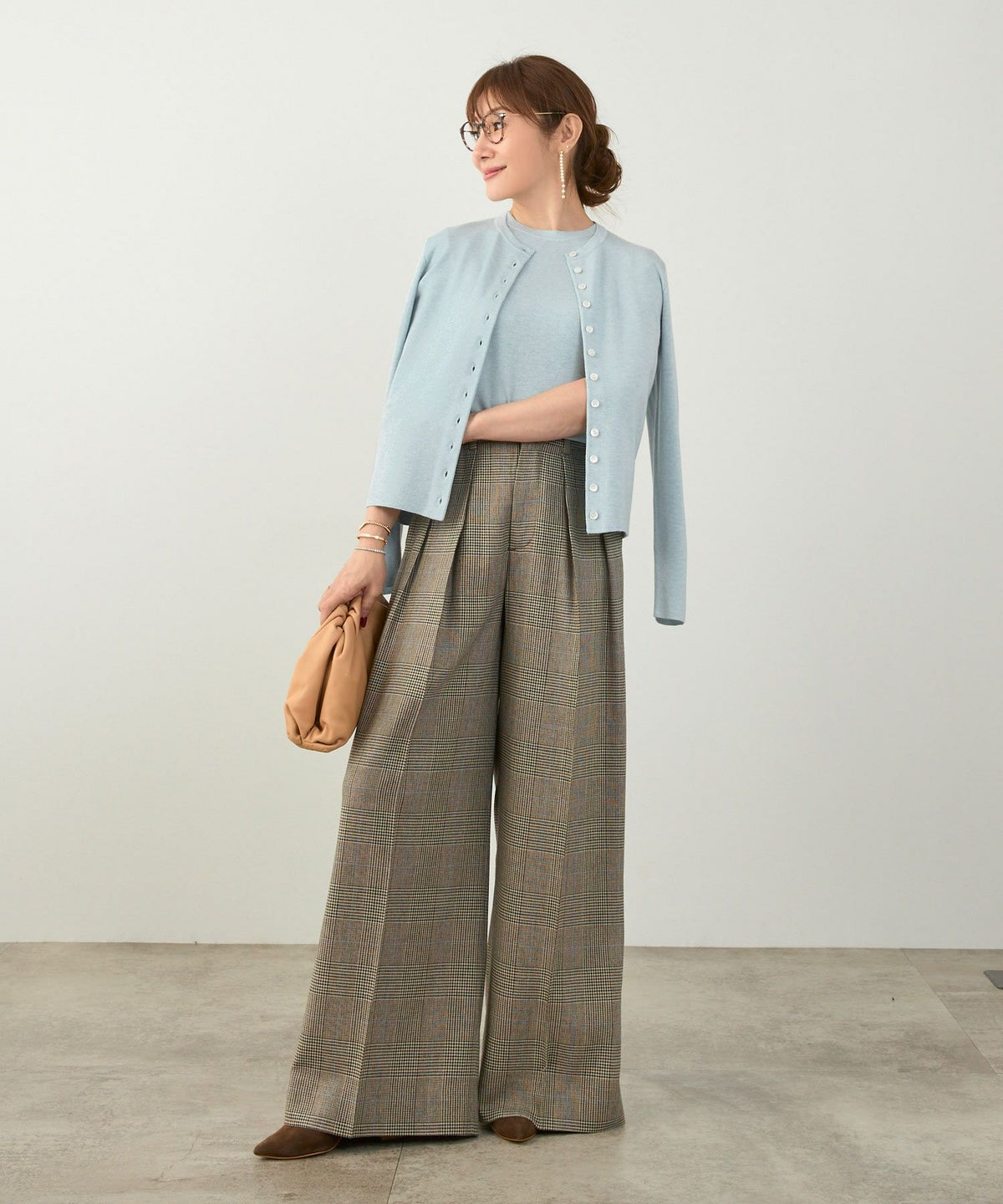 洗濯機可 マシンウォッシャブル 大人可愛い 上品 きれいめ オフィス 大人カジュアル フェミニン ジョイントスペース