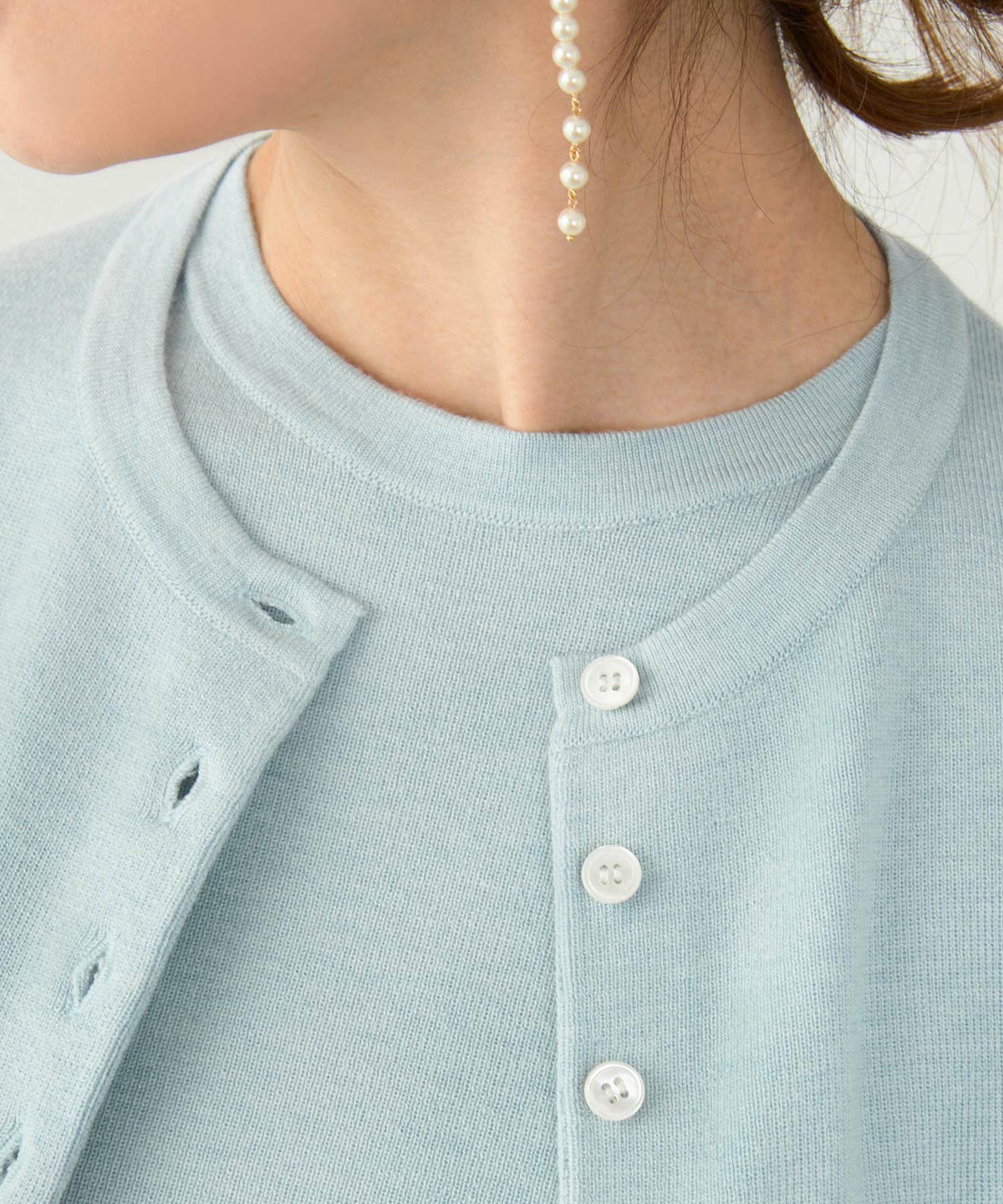 洗濯機可 マシンウォッシャブル 大人可愛い 上品 きれいめ オフィス 大人カジュアル フェミニン ジョイントスペース