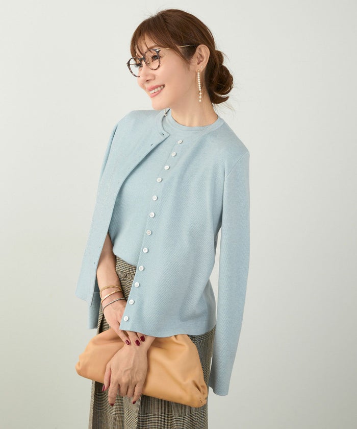 洗濯機可 マシンウォッシャブル 大人可愛い 上品 きれいめ オフィス 大人カジュアル フェミニン ジョイントスペース