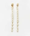 グレース ライン パール ピアス イヤリング Grace Line Pearl Pierce Earring