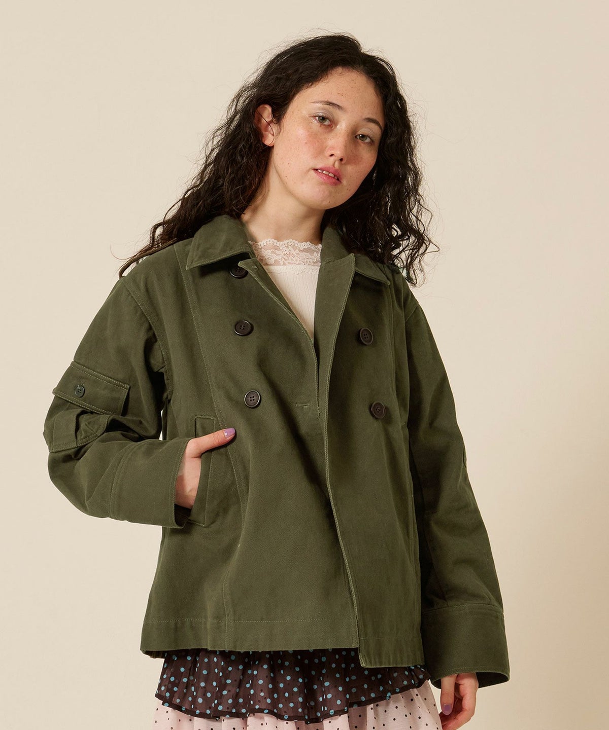 オーバー/スプリング/コート/アウター