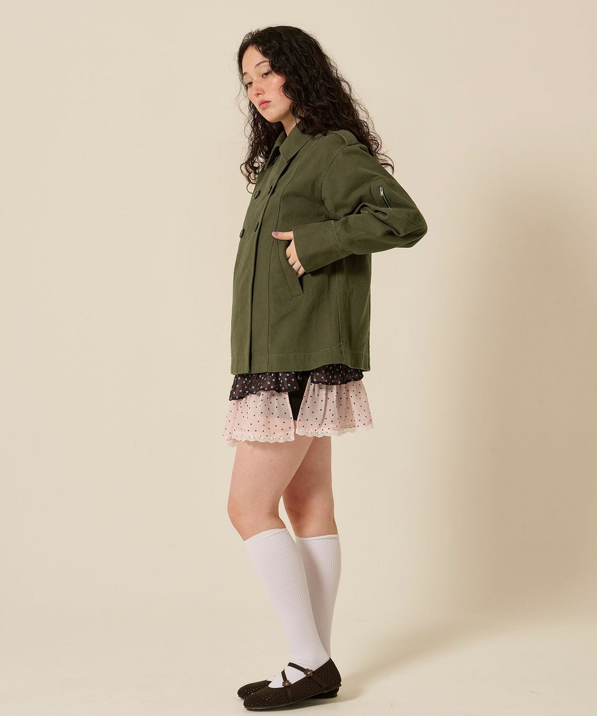 オーバー/スプリング/コート/アウター