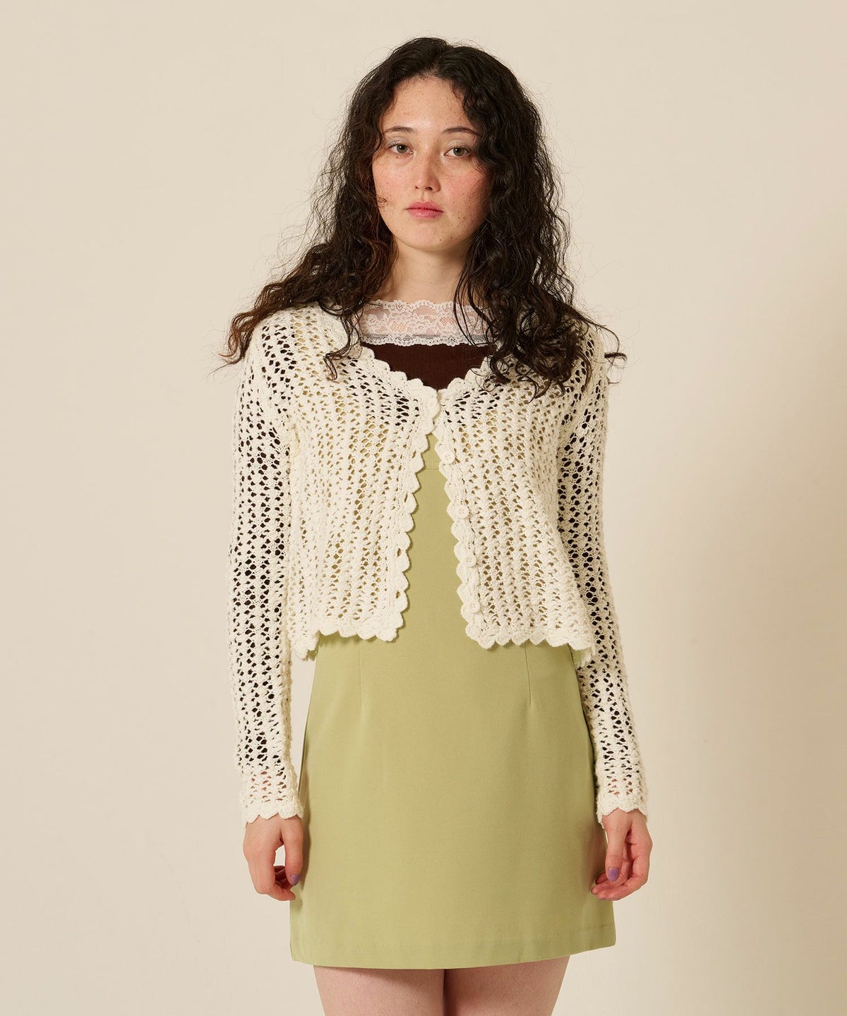 ミニ/ジャンスカ/ピスタチオ