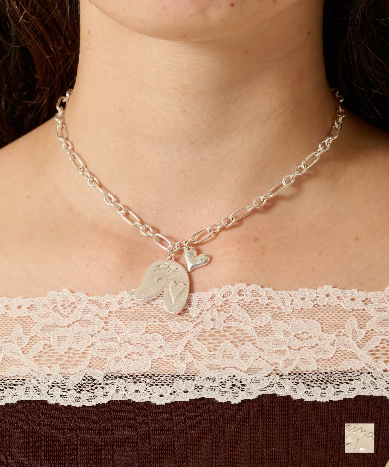 ドッグモチーフ ネックレス TINA：JOJUN 全1色｜tnj915-1227【2