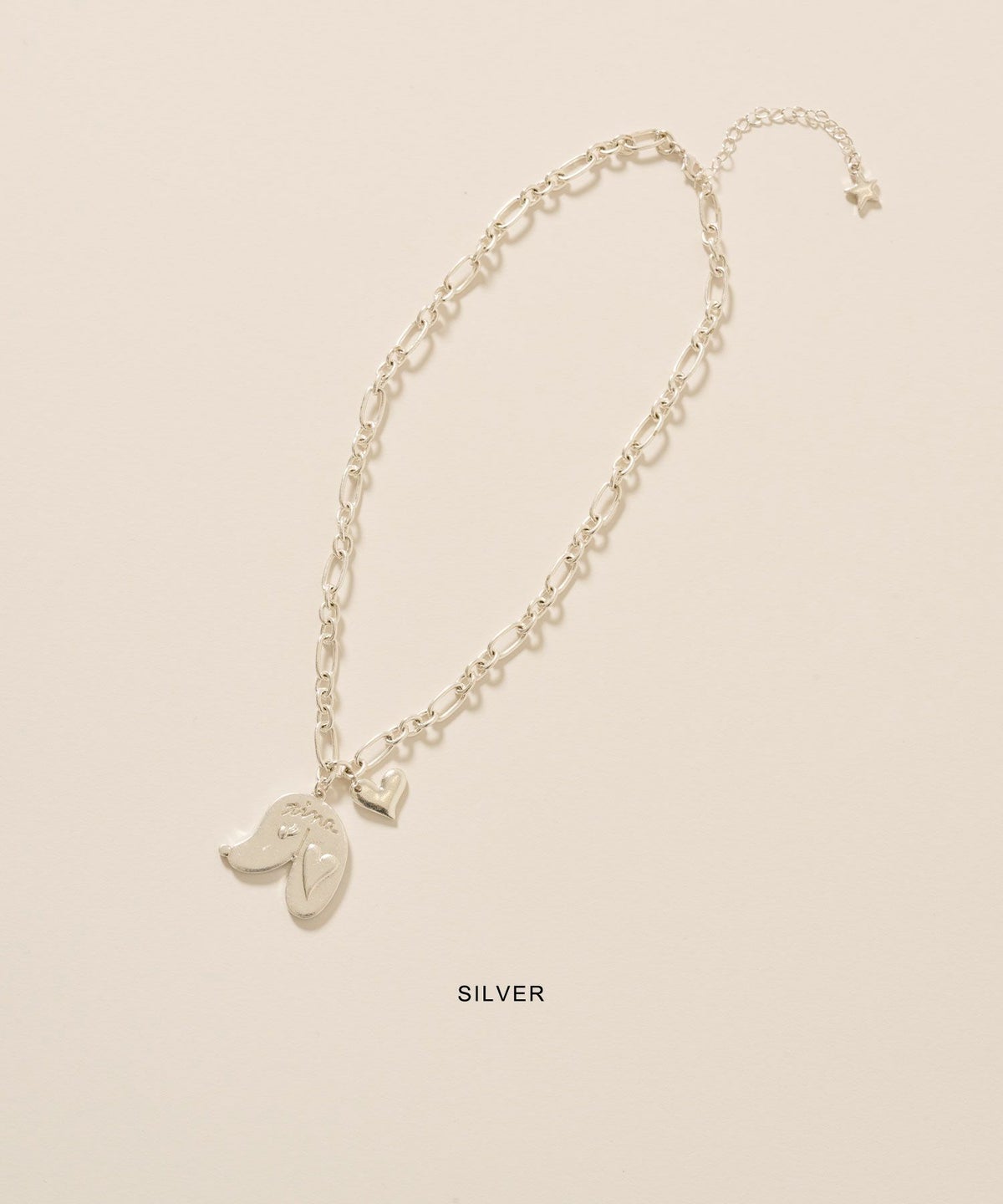 ドッグ/ネックレス/シルバー