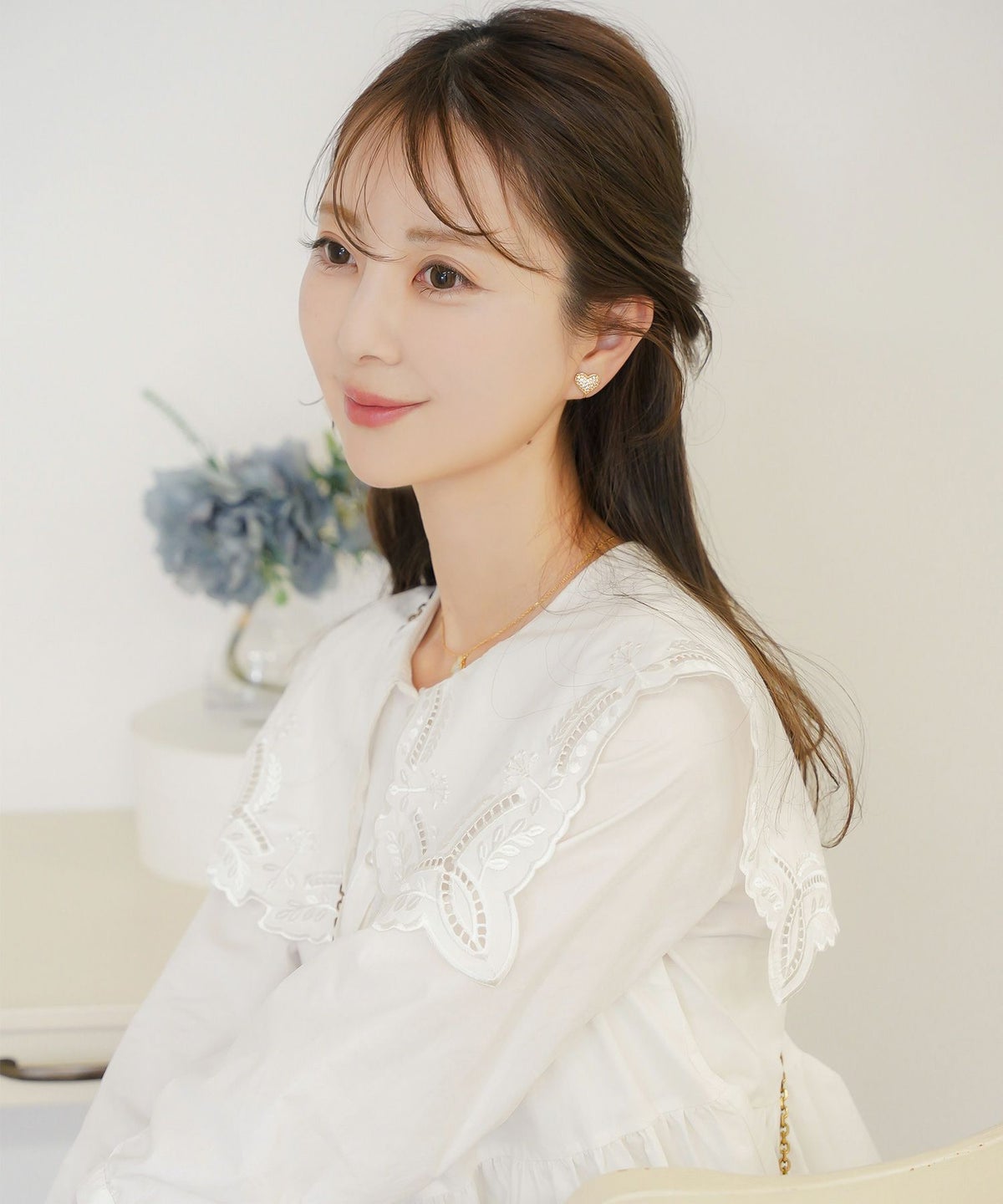 アクセサリー グッズ イヤリング ハート 可愛らしい きらきら 輝く シルバー ゴールド