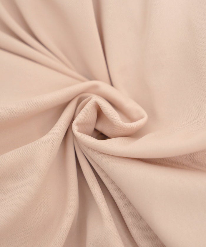 ワンピース オケージョン 袖山タック フレア 長袖 ニット 上品 エレガント フェミニン きれいめ 可愛い ダブルボタン