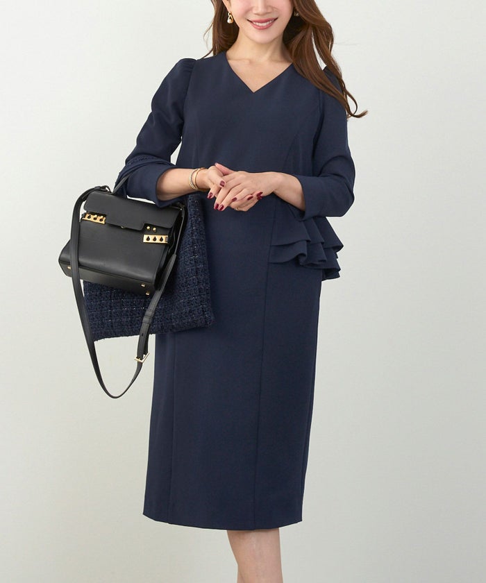 手洗い可 きれいめ オケージョン フォーマル 上品 体型カバー オフィス 大人カジュアル ジョイントスペース