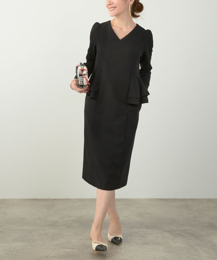 手洗い可 きれいめ オケージョン フォーマル 上品 体型カバー オフィス 大人カジュアル ジョイントスペース