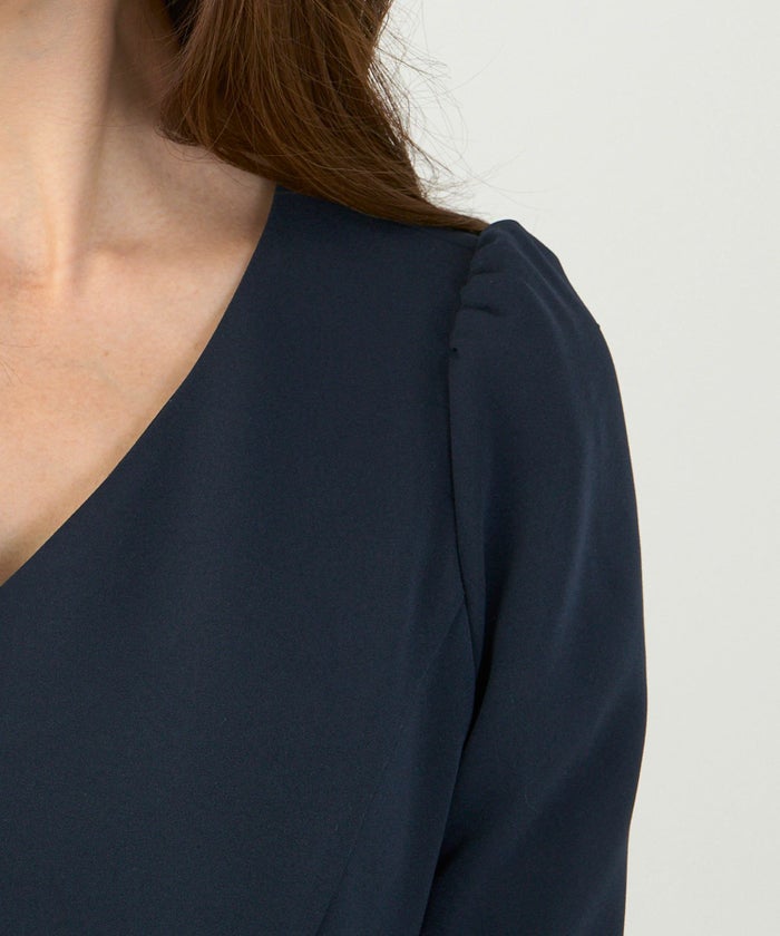 手洗い可 きれいめ オケージョン フォーマル 上品 体型カバー オフィス 大人カジュアル ジョイントスペース