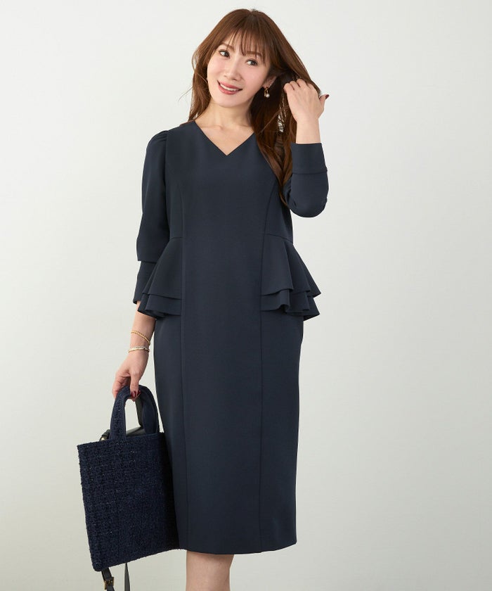 手洗い可 きれいめ オケージョン フォーマル 上品 体型カバー オフィス 大人カジュアル ジョイントスペース