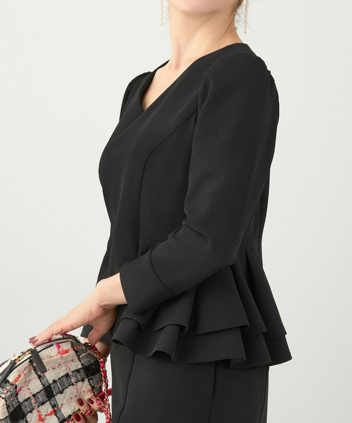 手洗い可 きれいめ オケージョン フォーマル 上品 体型カバー オフィス 大人カジュアル ジョイントスペース