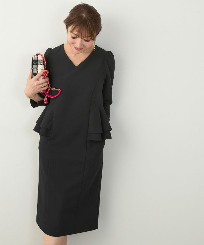 手洗い可 きれいめ オケージョン フォーマル 上品 体型カバー オフィス 大人カジュアル ジョイントスペース