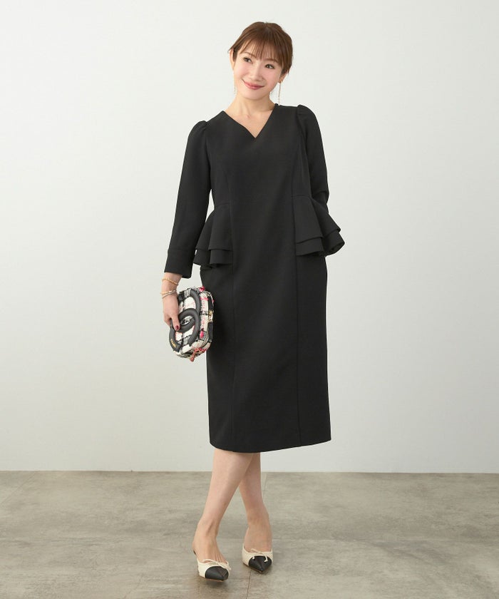 手洗い可 きれいめ オケージョン フォーマル 上品 体型カバー オフィス 大人カジュアル ジョイントスペース