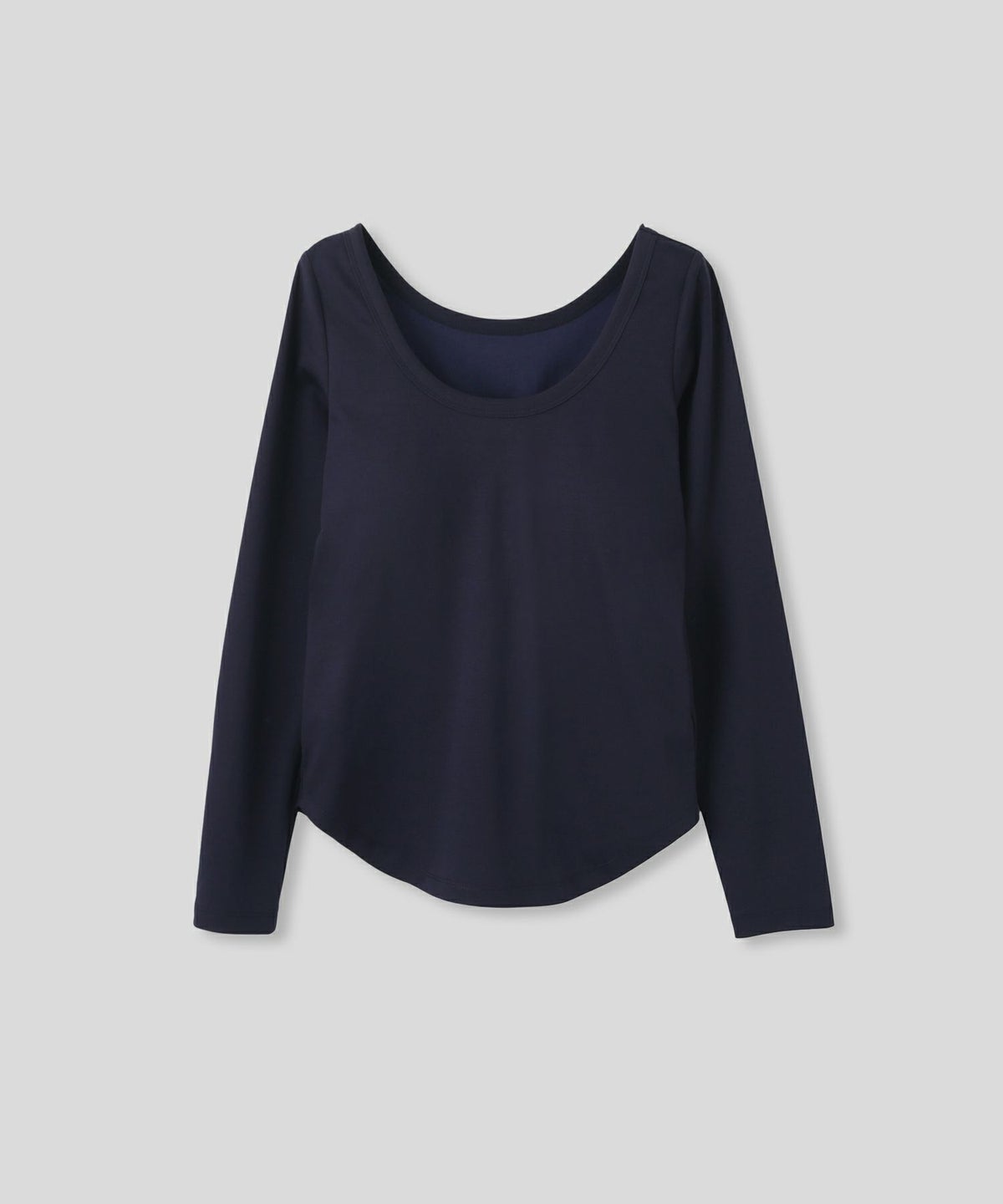 uネック tシャツ クルーネック 深め カットソー タイト ルームウエア オシャレ 無地 オフショル ロンT  女性らしい モテワンピ デートコーデ 大人 ディナー あざと可愛い 肌見せ 韓国風 綺麗め 細見え カジュアル スタイル盛れ KINO THE KEI