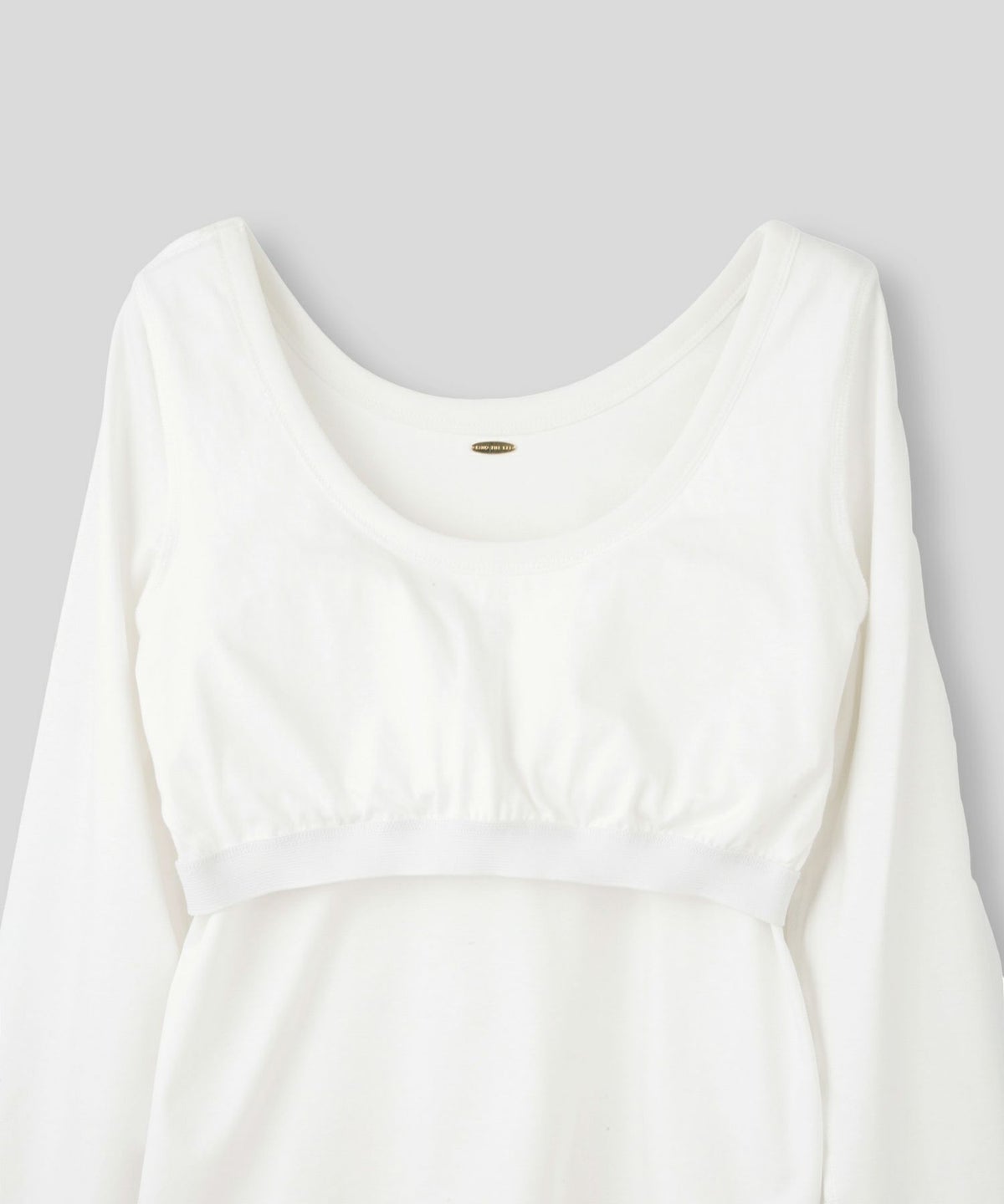 uネック tシャツ クルーネック 深め カットソー タイト ルームウエア オシャレ 無地 オフショル ロンT  女性らしい モテワンピ デートコーデ 大人 ディナー あざと可愛い 肌見せ 韓国風 綺麗め 細見え カジュアル スタイル盛れ KINO THE KEI