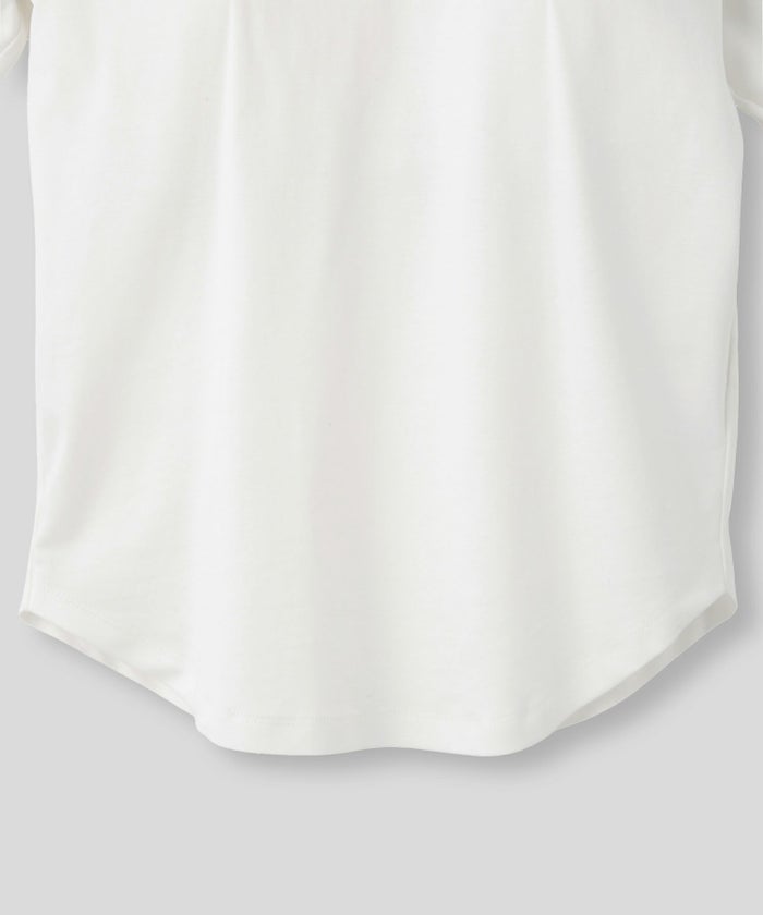 uネック tシャツ クルーネック 深め カットソー タイト ルームウエア オシャレ 無地 オフショル ロンT  女性らしい モテワンピ デートコーデ 大人 ディナー あざと可愛い 肌見せ 韓国風 綺麗め 細見え カジュアル スタイル盛れ KINO THE KEI