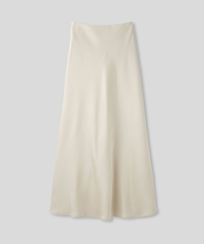 ルーズ 美脚 感動 スタイルアップ Iライン ナロースカート マーメイドスカート サテンスカート ロングスカート オシャレ 無地 女性らしい モテコーデ ベーシック シンプル デートコーデ 大人 あざと可愛い 肌見せ 韓国風 綺麗め 細見え カジュアル スタイル盛れ KINO THE KEI