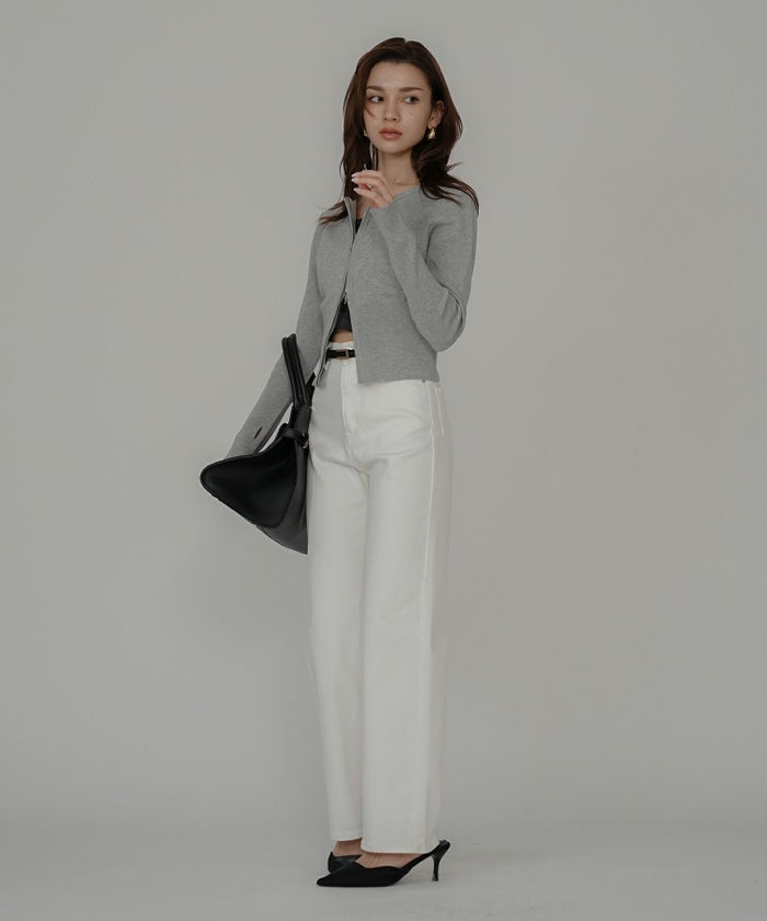 ルーズ 美脚 感動 スタイルアップ ストレートデニム ワイドデニム オシャレ 無地 デニムパンツ  女性らしい モテコーデ デートコーデ 大人 あざと可愛い 肌見せ 韓国風 綺麗め 細見え カジュアル スタイル盛れ KINO THE KEI