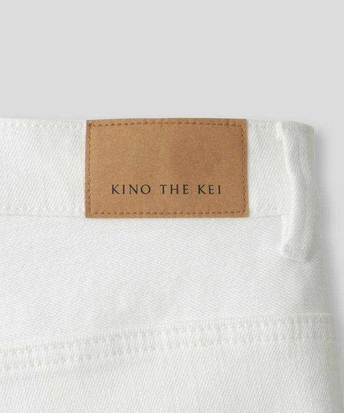 ルーズ 美脚 感動 スタイルアップ ストレートデニム ワイドデニム オシャレ 無地 デニムパンツ  女性らしい モテコーデ デートコーデ 大人 あざと可愛い 肌見せ 韓国風 綺麗め 細見え カジュアル スタイル盛れ KINO THE KEI