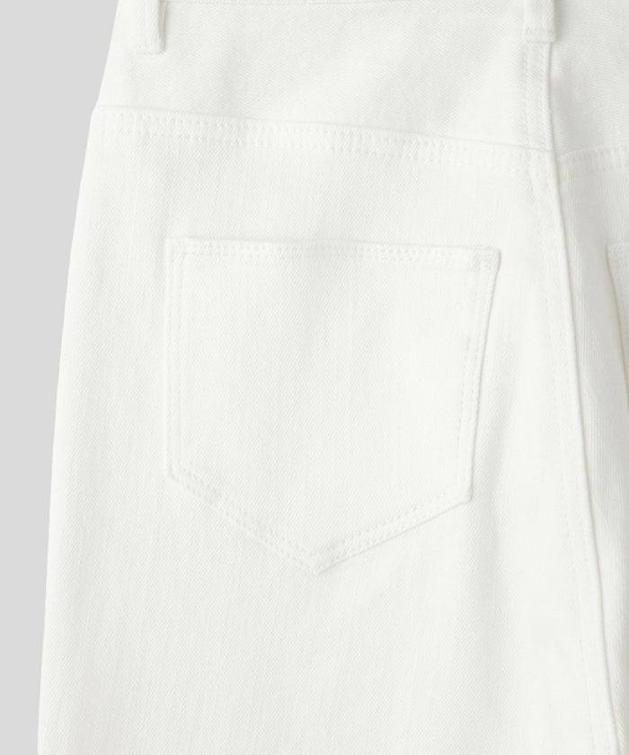 ルーズ 美脚 感動 スタイルアップ ストレートデニム ワイドデニム オシャレ 無地 デニムパンツ  女性らしい モテコーデ デートコーデ 大人 あざと可愛い 肌見せ 韓国風 綺麗め 細見え カジュアル スタイル盛れ KINO THE KEI