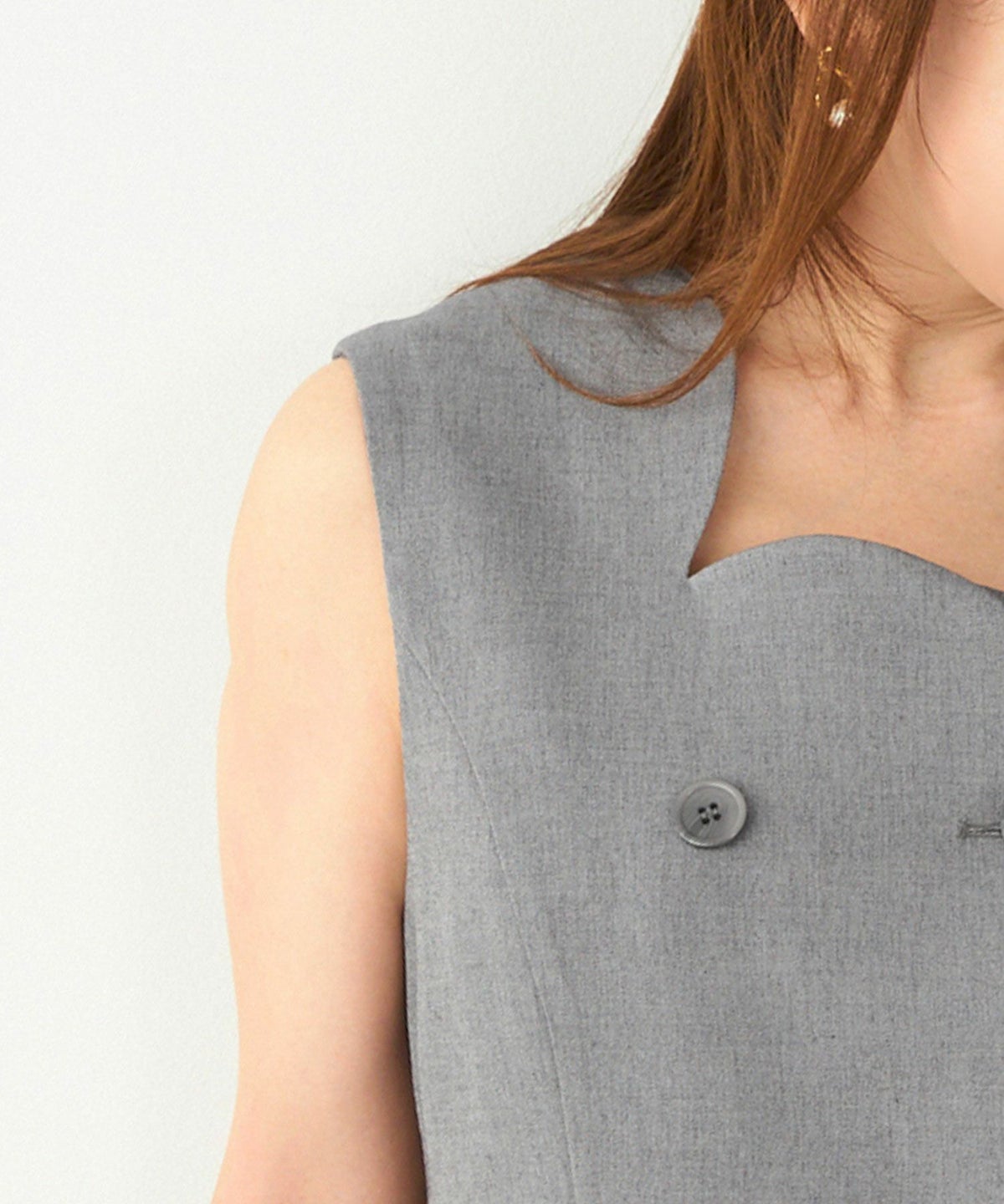 セットアップ オケージョン レディース 大人カジュアル ベスト かわいい オフィス きれいめ 体型カバー 春秋 ジョイントスペース