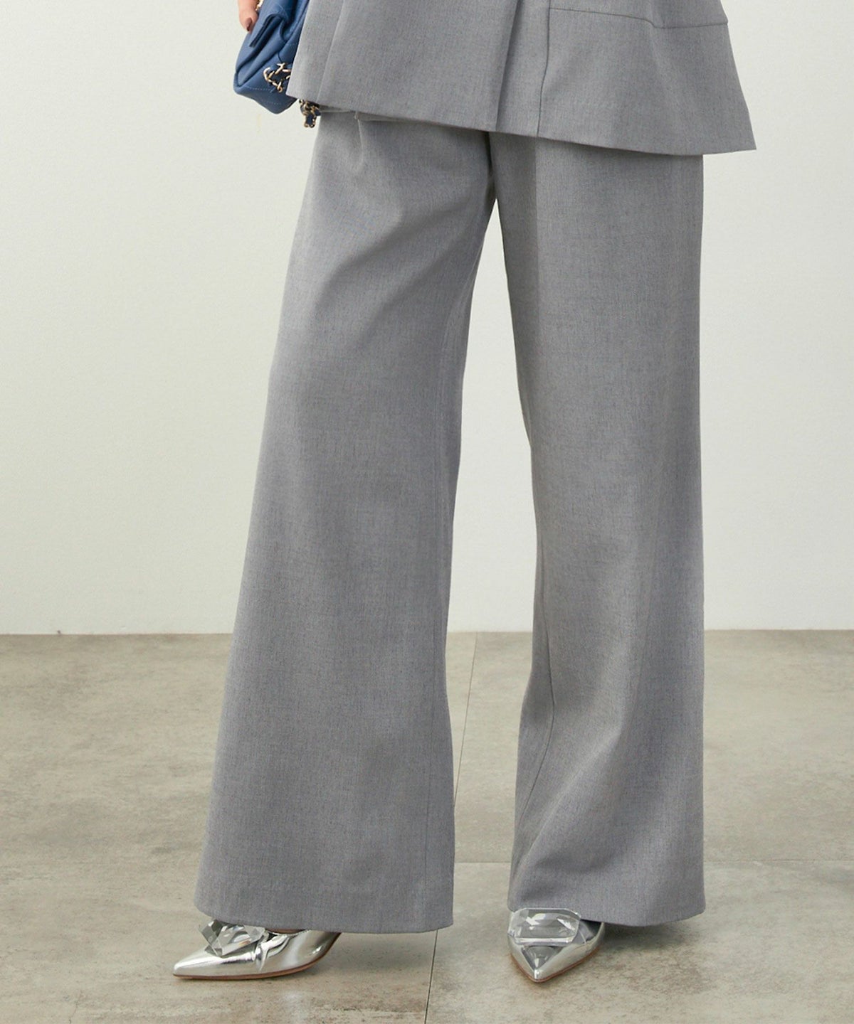 セットアップ オケージョン レディース 大人カジュアル かわいい オフィス きれいめ 美脚 春秋 ジョイントスペース