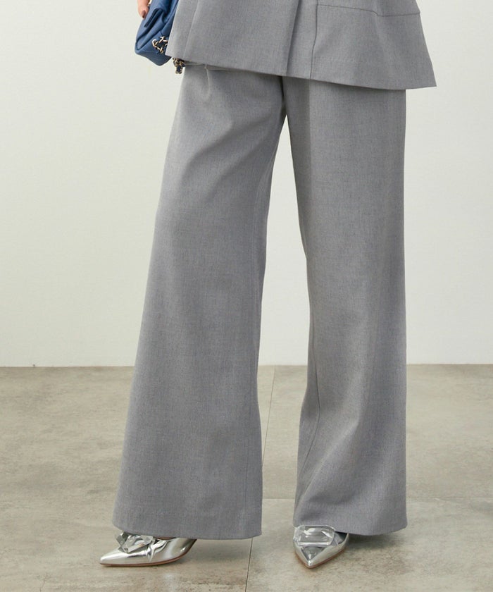 セットアップ オケージョン レディース 大人カジュアル かわいい オフィス きれいめ 美脚 春秋 ジョイントスペース