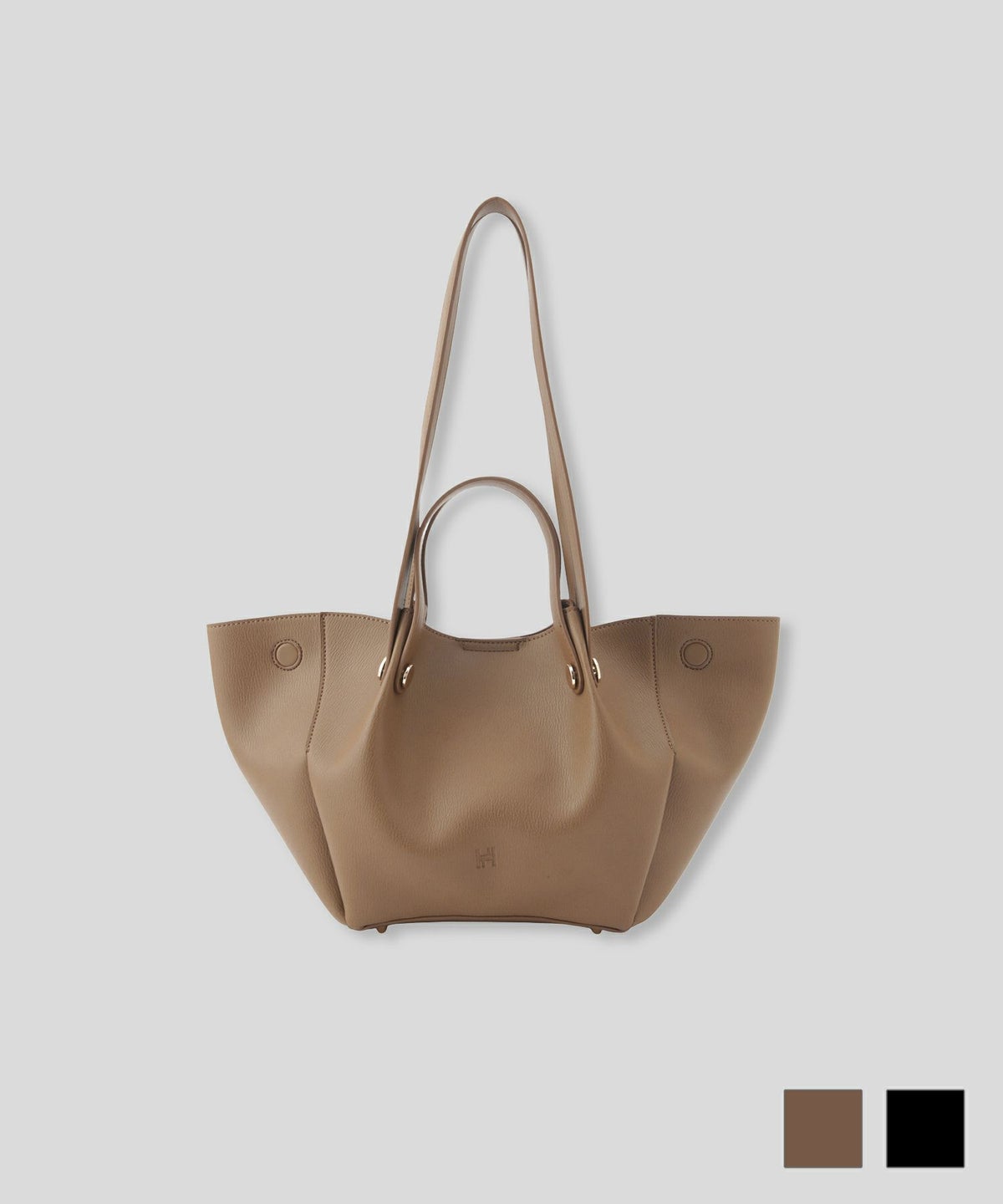 大容量 通勤 ビジネス 通学 スクールバッグ オシャレ 無地 女性らしい Y2K 軽い 2ピース ポーチ付き デートコーデ 大人 あざと可愛い 韓国系 綺麗め カジュアル スタイル盛れ KINO THE KEI petal shape 2WAY バッグ ( ポーチ付き ) KINO THE KEI